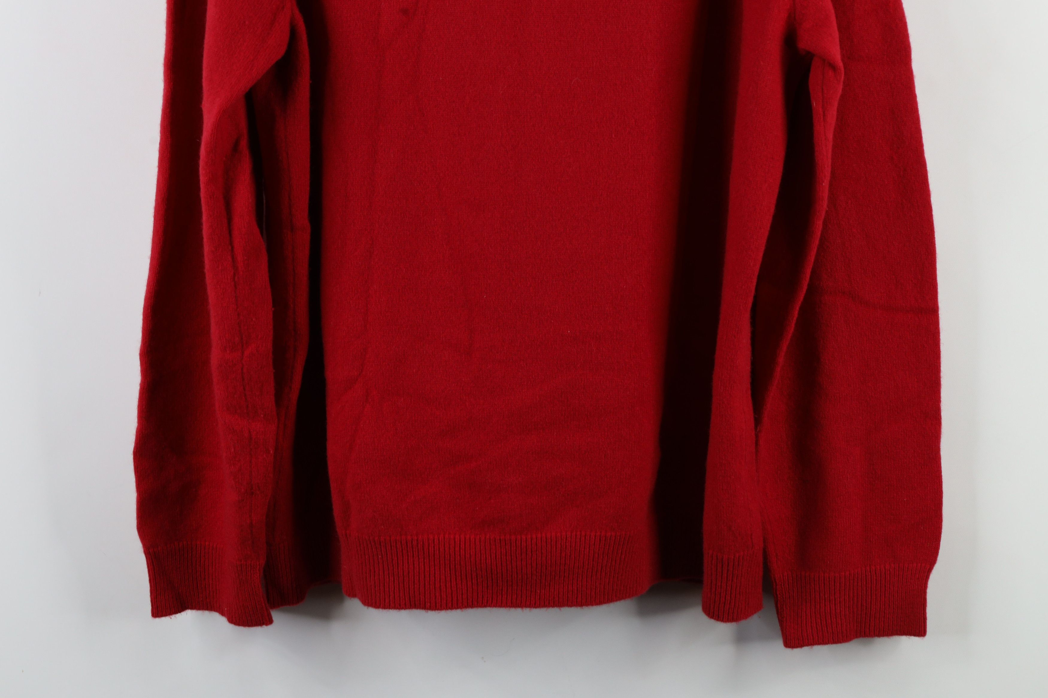 Lands' End × Vintage Vintage 90s Lands End Soft Cashmere Knit Crewneck Sweater Size US L / EU 52-54 / 3 - 14 Thumbnail