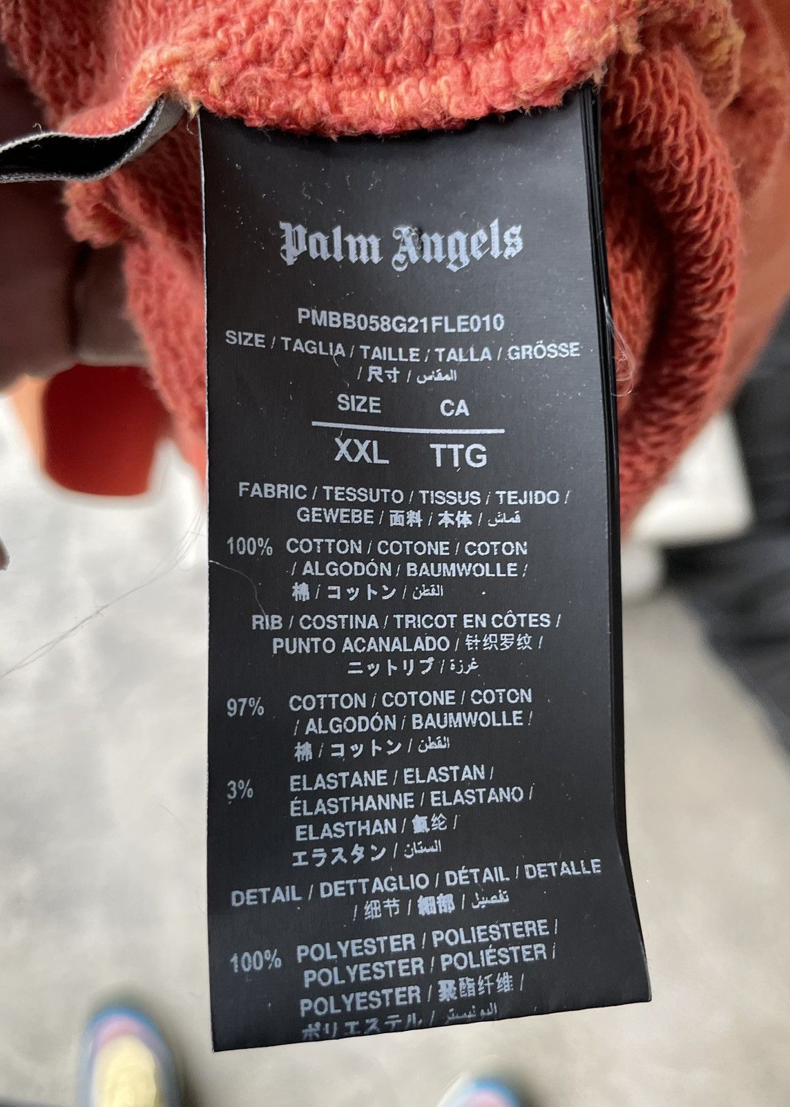 Palm Angels Palm Angels x The Webster Gradient Hoodie Size US XXL / EU 58 / 5 - 7 Thumbnail