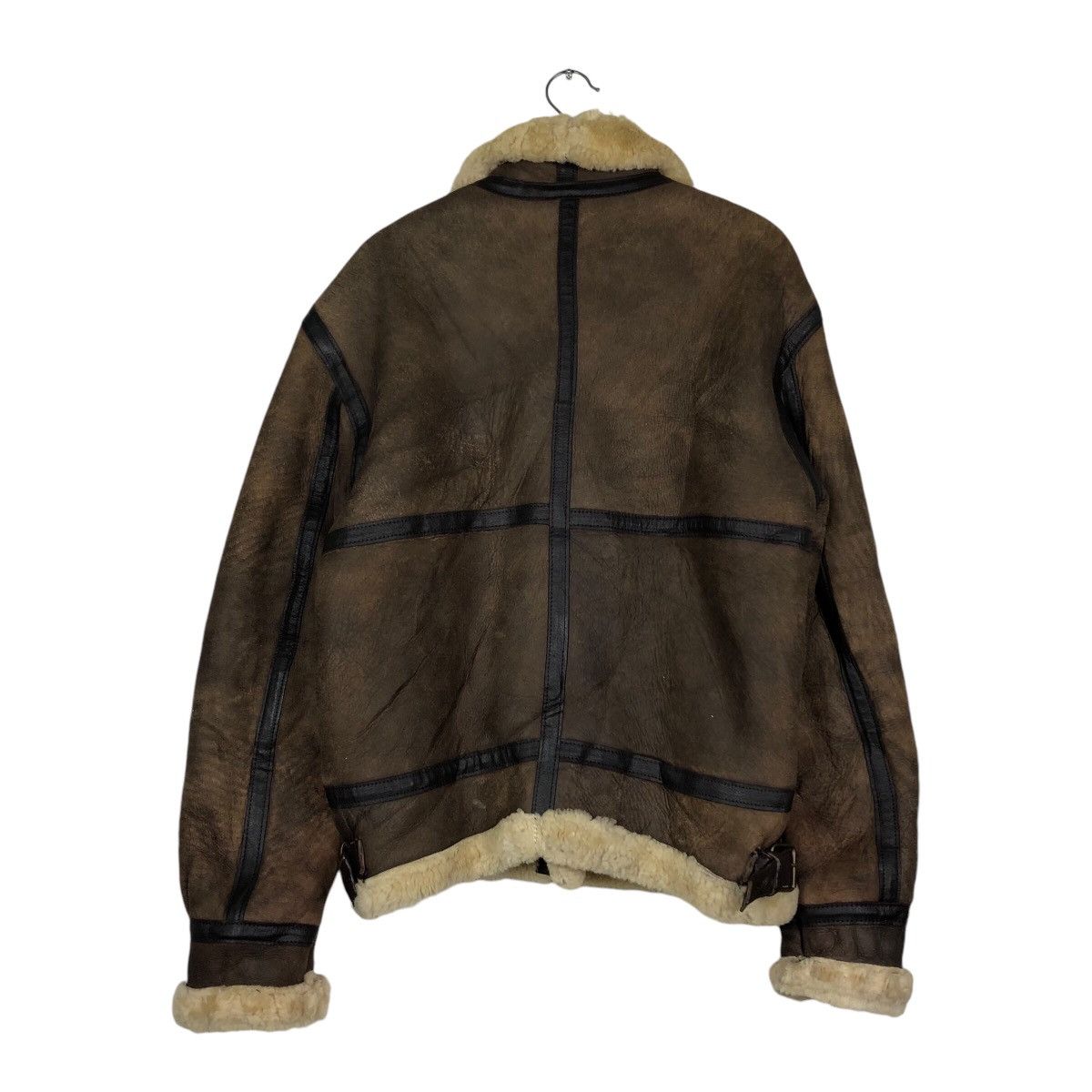 Aero Leathers × Vintage Vintage B3 Leather Jacket Shearling Cooper Genuine Made Usa Size US S / EU 44-46 / 1 - 9 Thumbnail