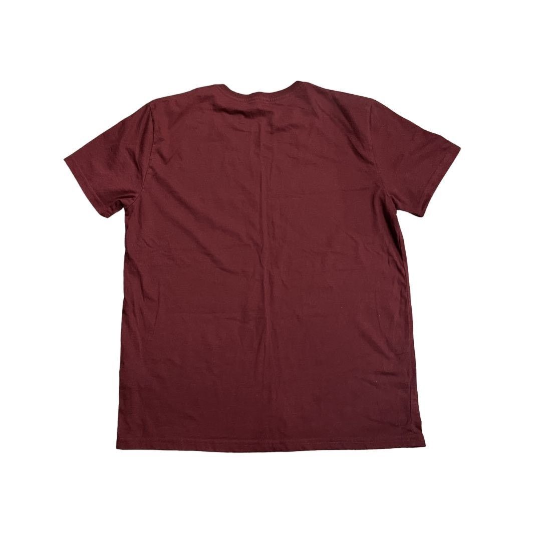 Aeropostale Burgundy USA Graphic Tee Crewneck T-Shirt Large Patriotic Size US L / EU 52-54 / 3 - 2 Thumbnail