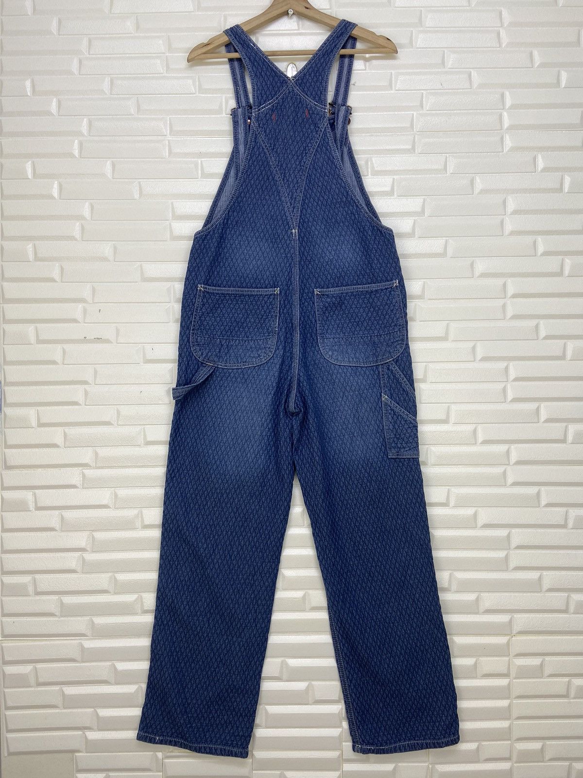 Japanese Brand Japanese Traditional Indigo Products Union Made Jumpsuits Size US 33 - 3 Thumbnail