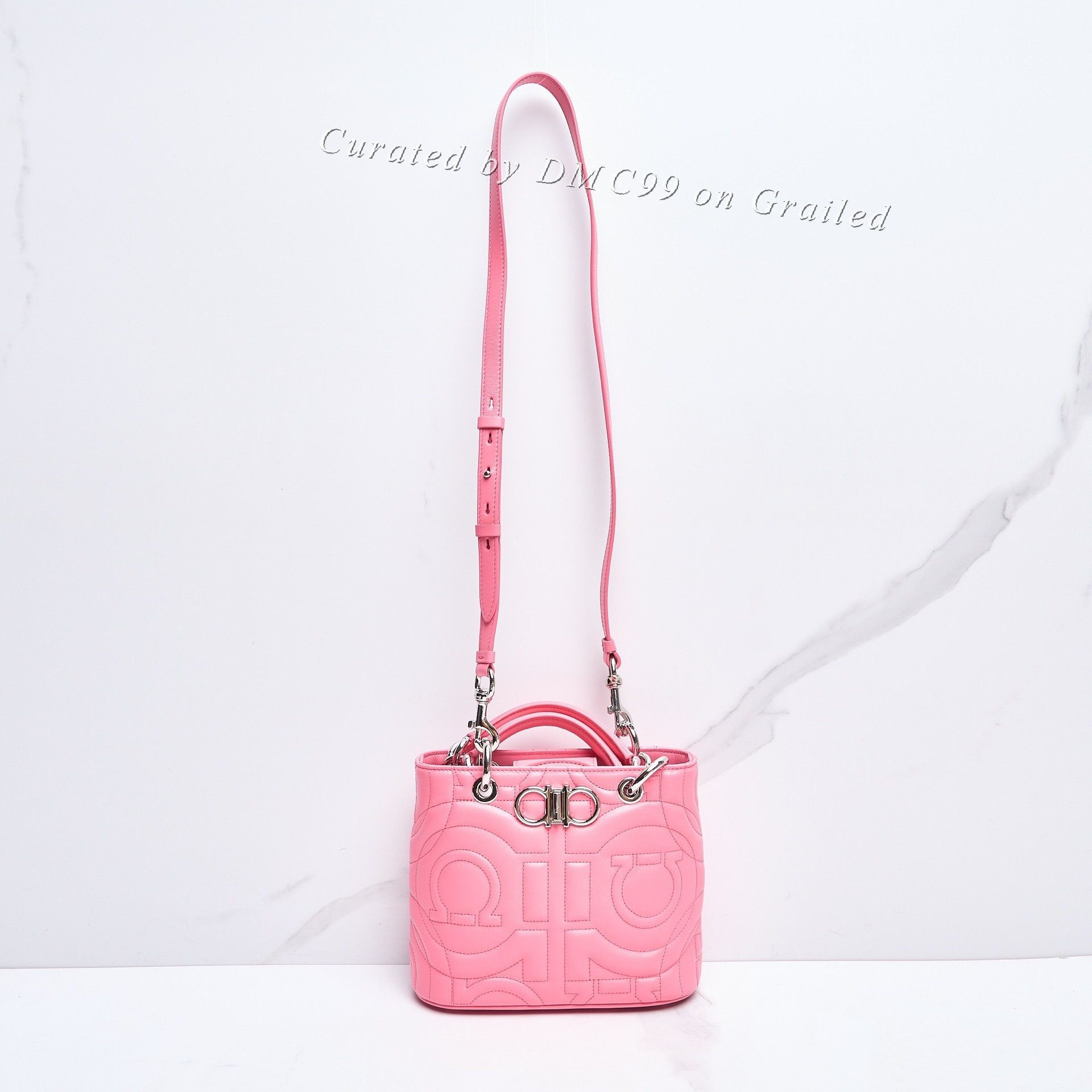 Salvatore Ferragamo Salvatore Ferragamo Pink Crossbody Bag Size ONE SIZE - 1 Thumbnail
