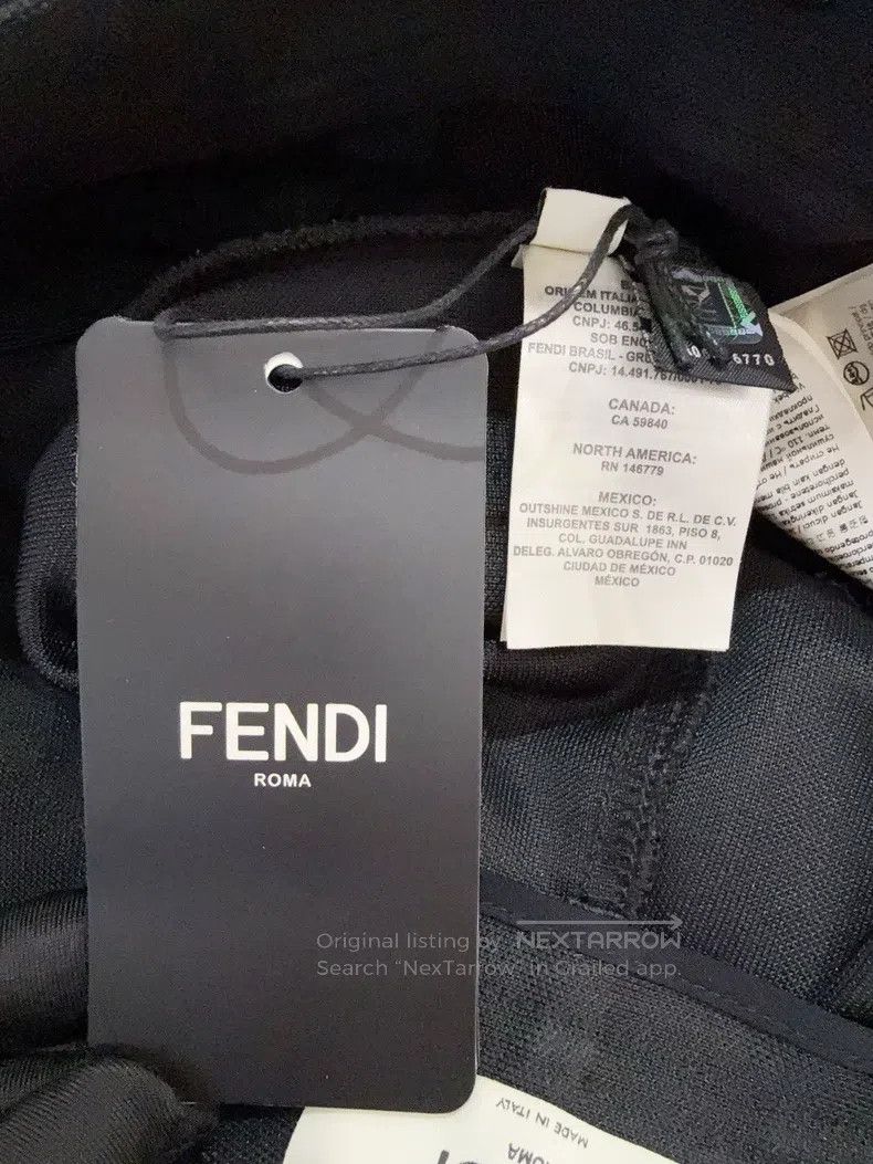 Fendi Fendi Side Knit Logo Long Pants Size 25" / US 0 / IT 36 - 5 Thumbnail