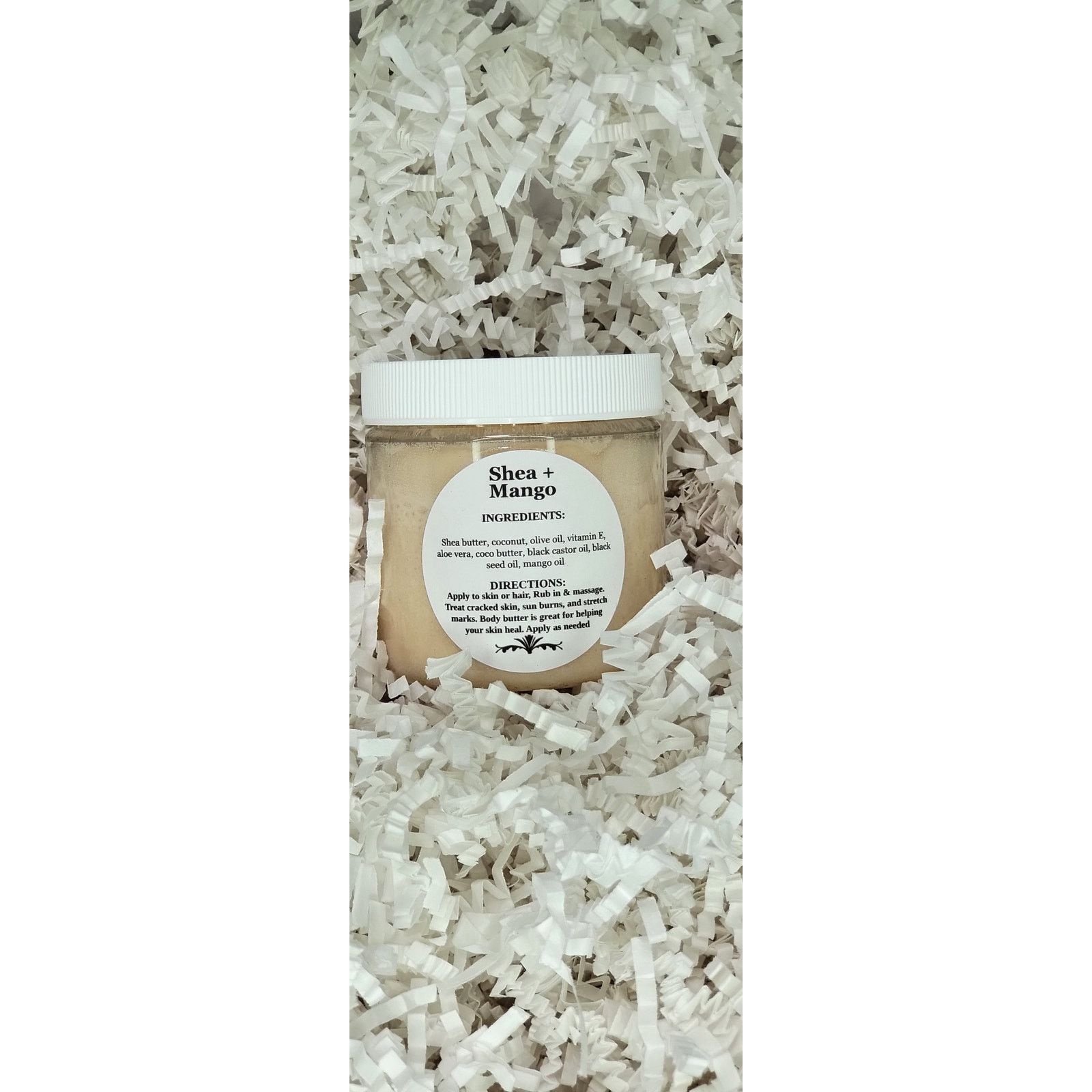Handmade Shea Mango Body Butter Handmade Natural Moisturizer 4 oz Size ONE SIZE - 8 Thumbnail