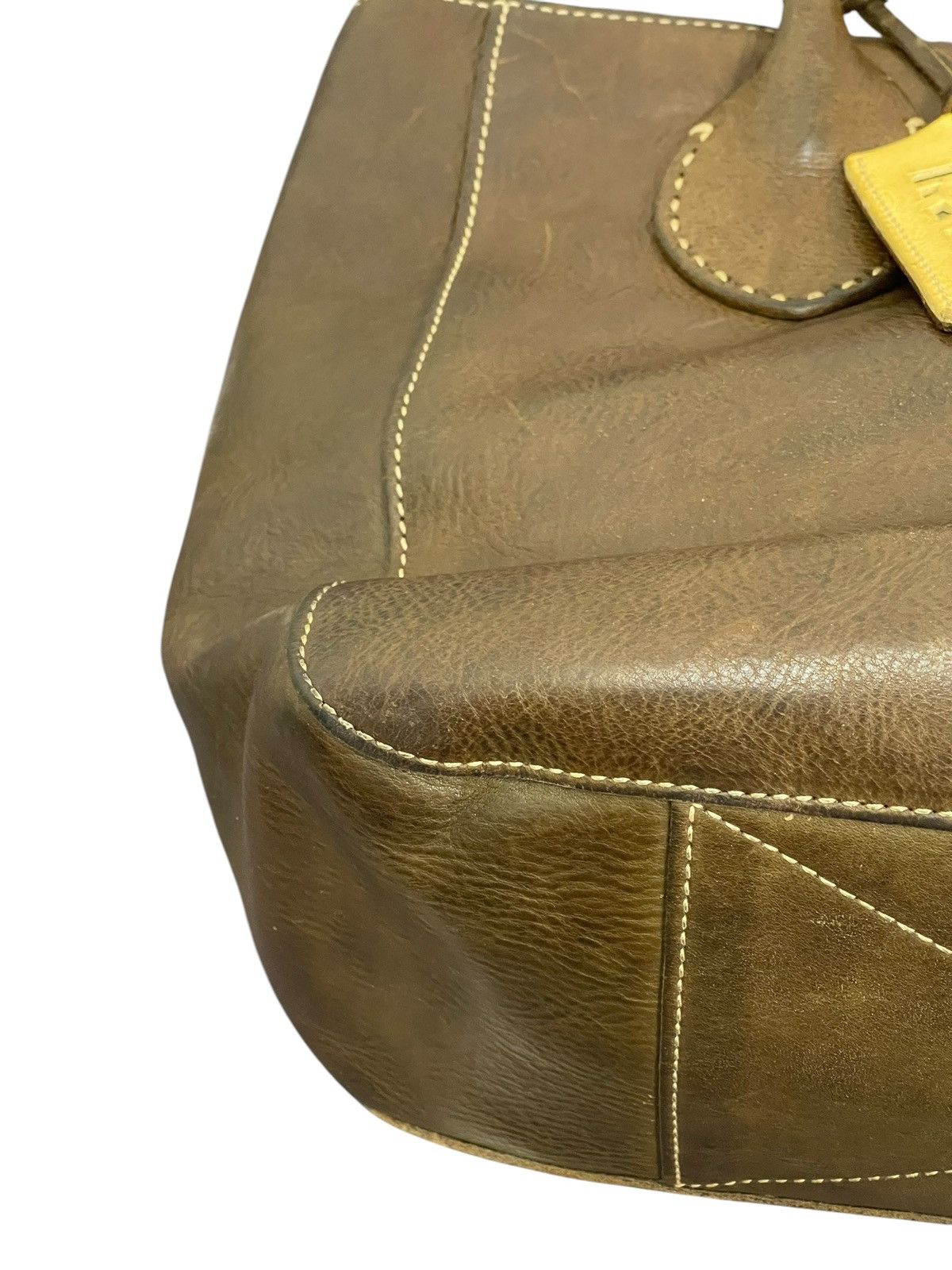 Genuine Leather Full Leather Genten Japan Tote Shoulder Bag 1🟩9 Size ONE SIZE - 8 Thumbnail