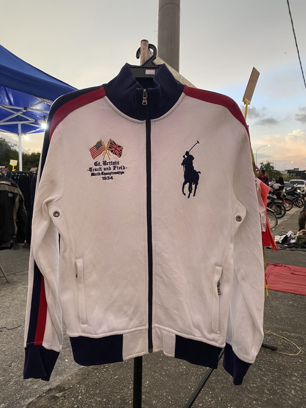 Polo Ralph Lauren VTG Polo Ralph Lauren Great Britain 012 Athletes jacket 🔥 Size US S / EU 44-46 / 1 - 2 Thumbnail