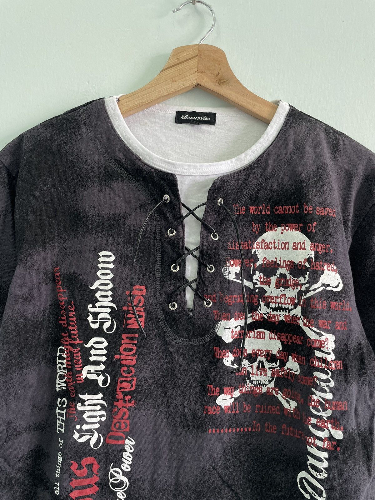 Japanese Brand Vintage Japanese Brand Poem Lance Tshirt Size US M / EU 48-50 / 2 - 3 Thumbnail