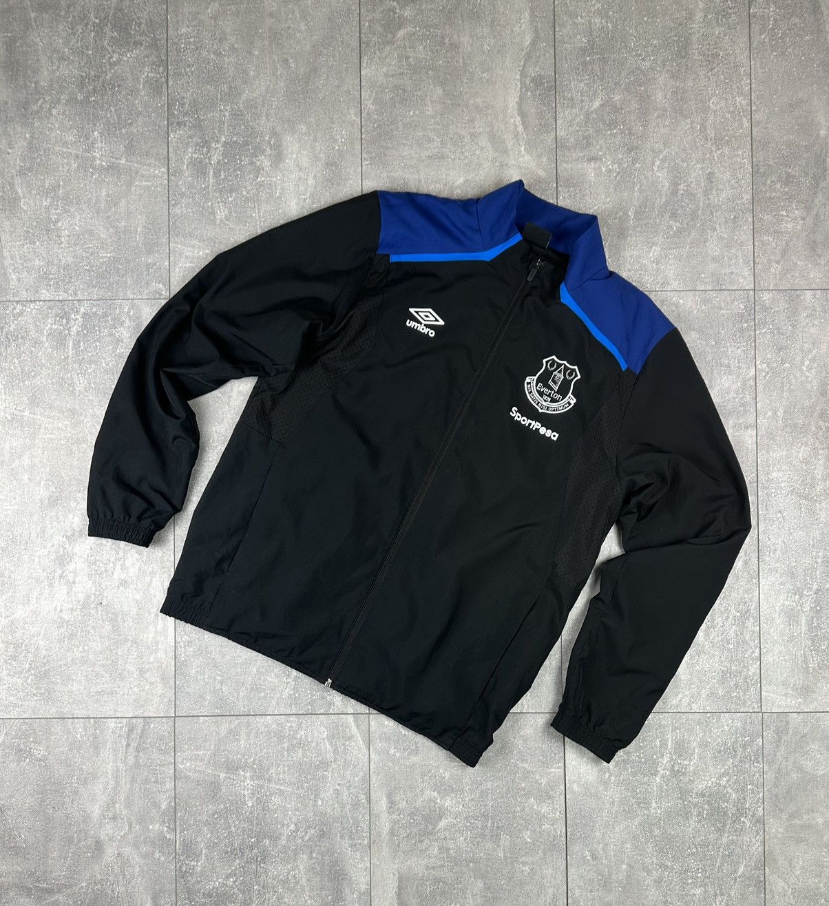 Palace × Umbro Palace Umbro training track jacket black | Grailed