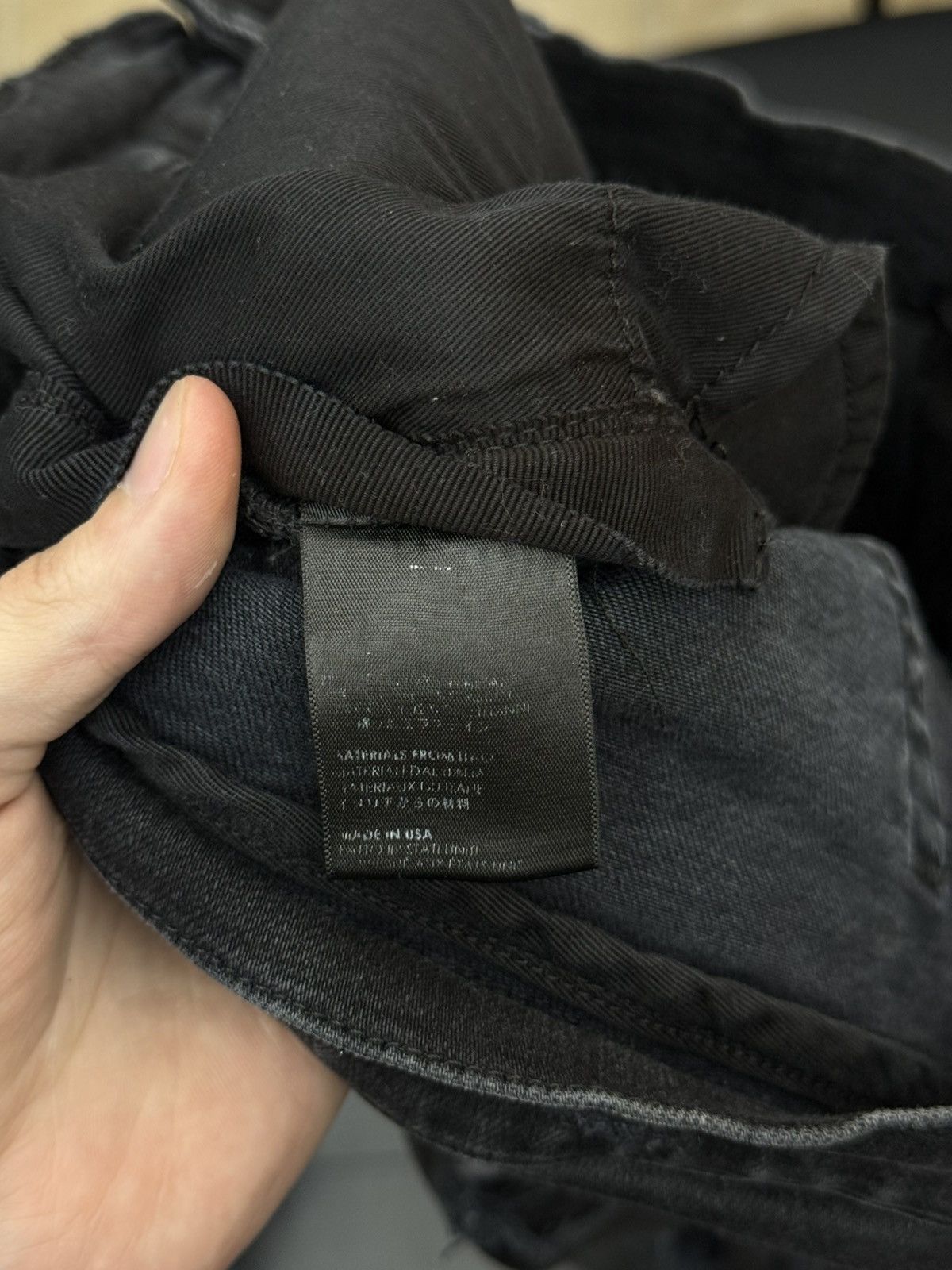 Amiri Amiri Jeans Black Colorful Patch Size 34 🧼 Size US 34 / EU 50 - 13 Thumbnail