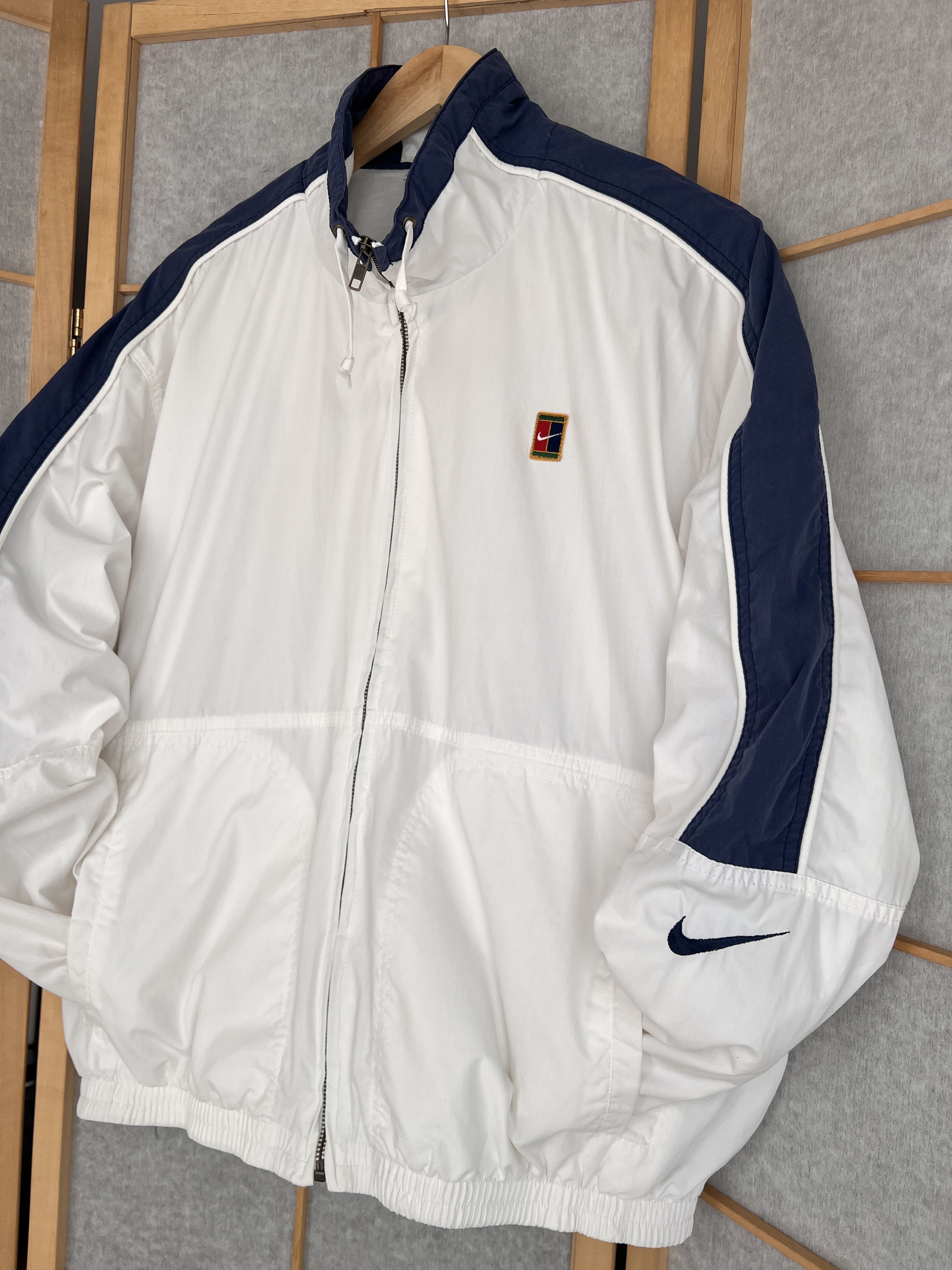 Nike Archive! Nike Court jacket vintage 90s tennis agassi oregon Size US M / EU 48-50 / 2 - 14 Thumbnail