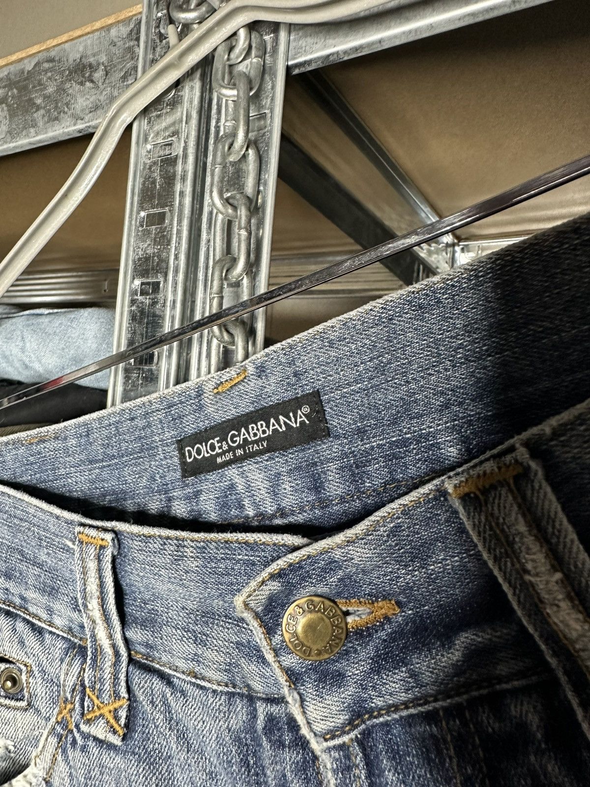Dolce & Gabbana Dolce & Gabbana Distressed Archival Denim Jeans IT 48 Size US 32 / EU 48 - 5 Thumbnail