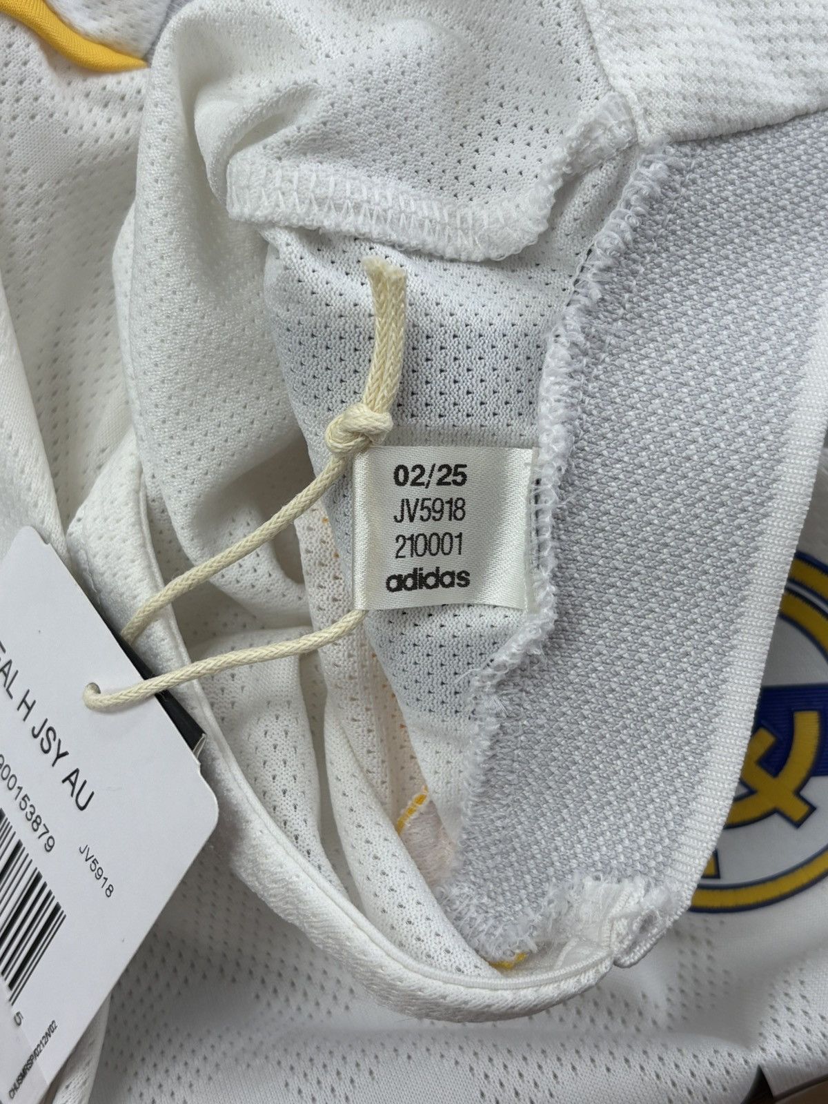 Adidas Adidas 2025/26 Real Madrid Authentic Home Jersey Size US M / EU 48-50 / 2 - 4 Thumbnail