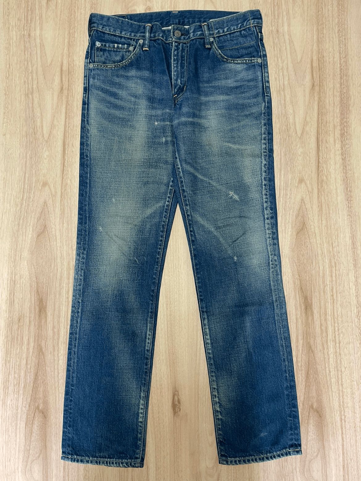 Visvim Visvim 04D5 DAMAGED-5 Snake Skin Patches Denim Size US 32 / EU 48 - 1 Thumbnail