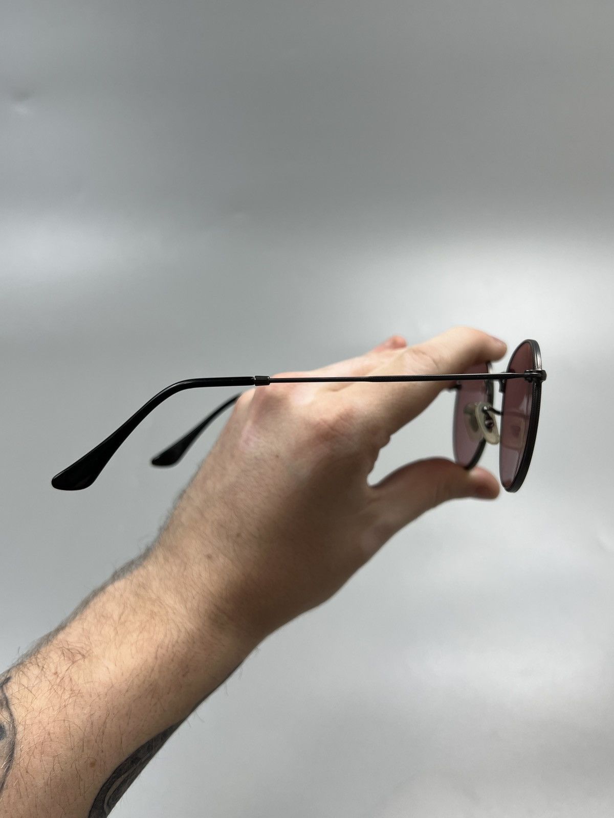 RayBan RayBan RB3447 Round Metal Frame Sunglasses (Y0607) Size ONE SIZE - 3 Thumbnail
