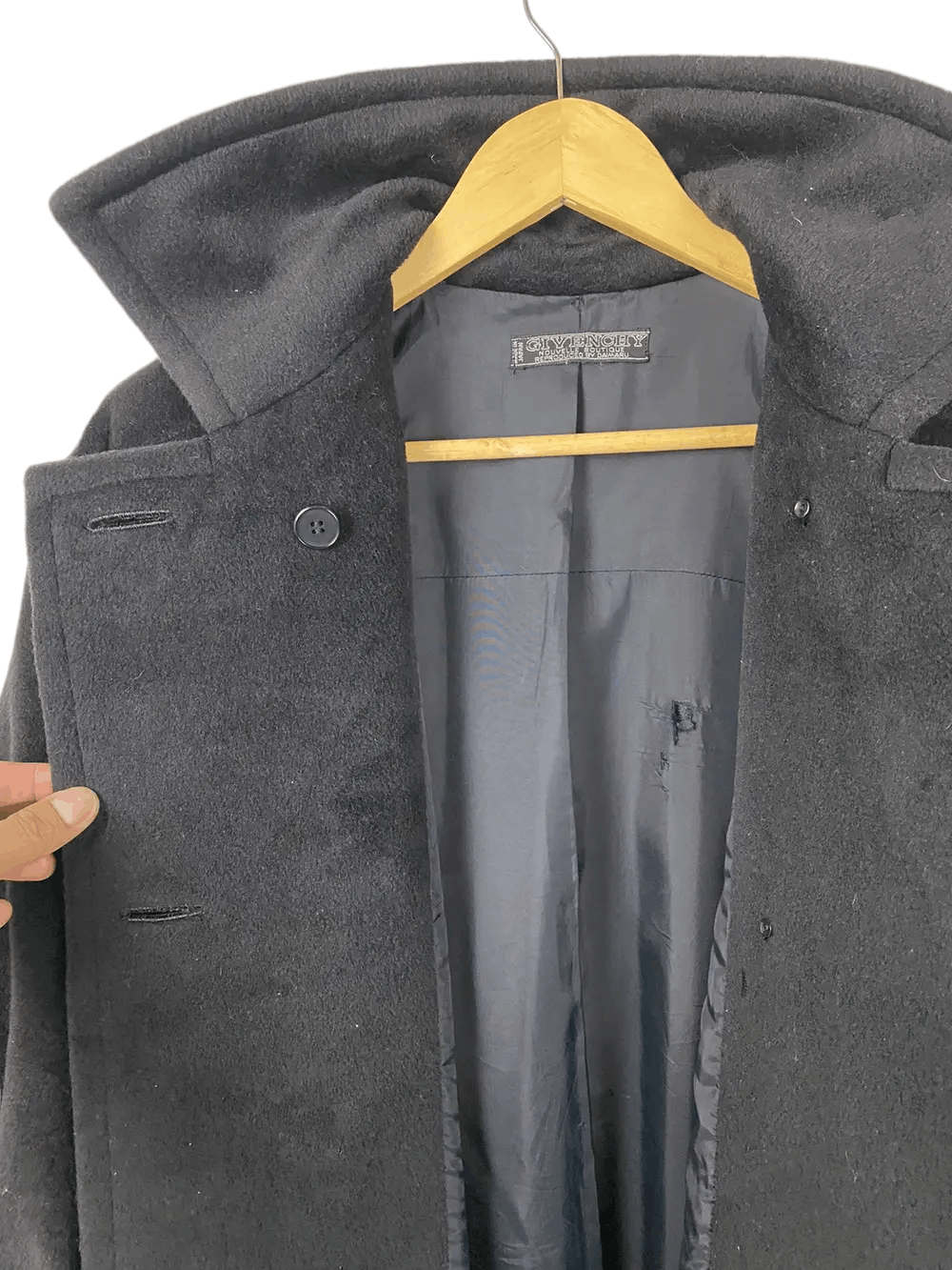 Givenchy Vintage Givenchy Wool Jacket Coat Size US XL / EU 56 / 4 - 6 Thumbnail