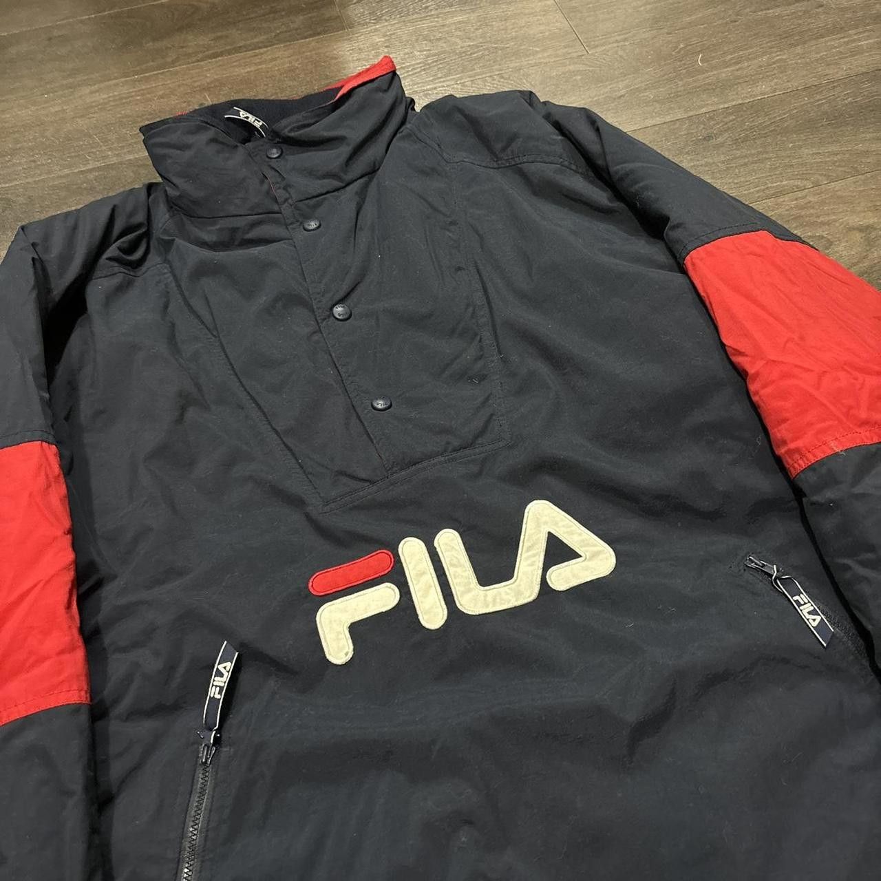 vintage Fila anorak jacket L/XL 90s