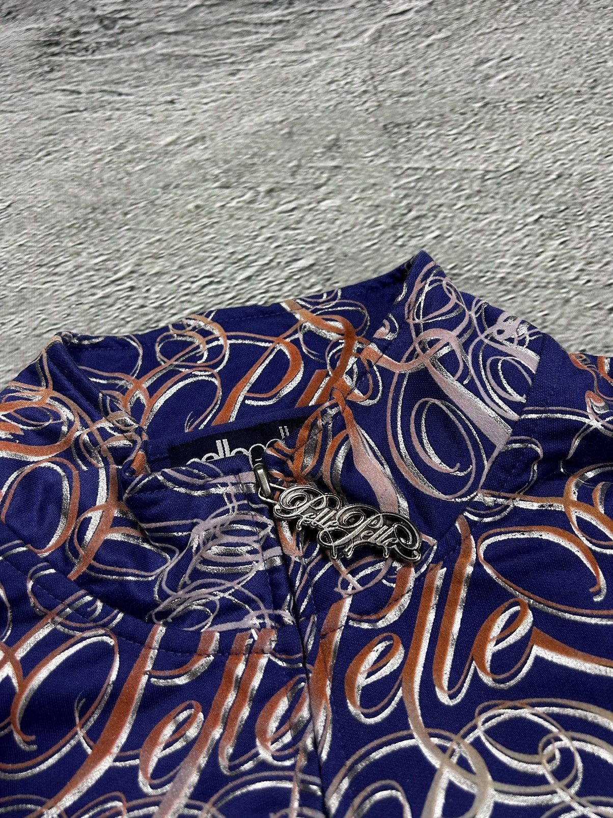 Pelle Pelle Pelle Pelle track jacket monogram big logo 90s purple Y2K Size US XXL / EU 58 / 5 - 4 Thumbnail
