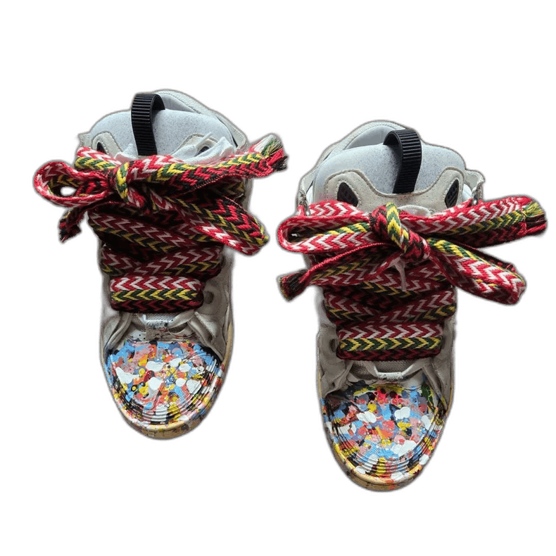 Lanvin Gallery Dept Colorful Graffiti Sneakers