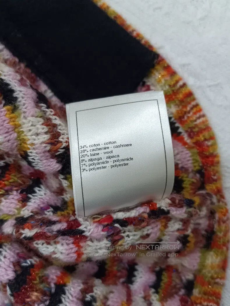 Chanel Chanel Thick thread braided knitted vest Size XS / US 0-2 / IT 36-38 - 6 Thumbnail