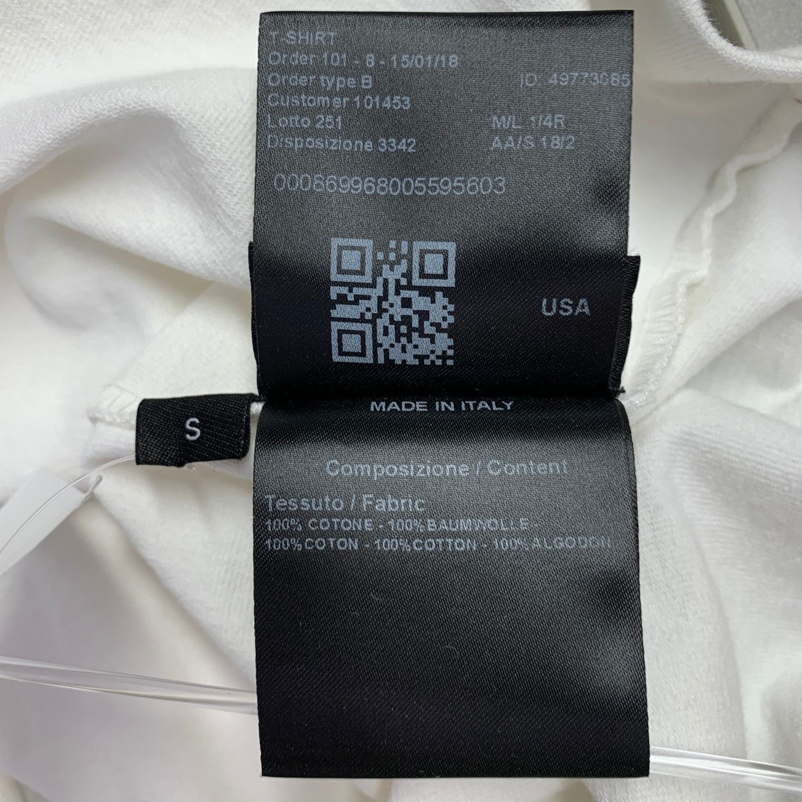 Calvin Klein 205W39NYC Electric Chair White Red Print Cotton One Pocket T-shirt Size US S / EU 44-46 / 1 - 10 Thumbnail