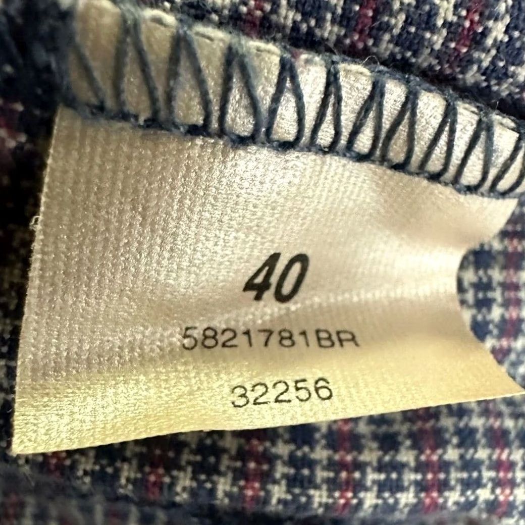 Polo Ralph Lauren Ralph Lauren Khakis Shorts Mens 40 Blue Check Chino Casual Size US 40 / EU 56 - 5 Thumbnail