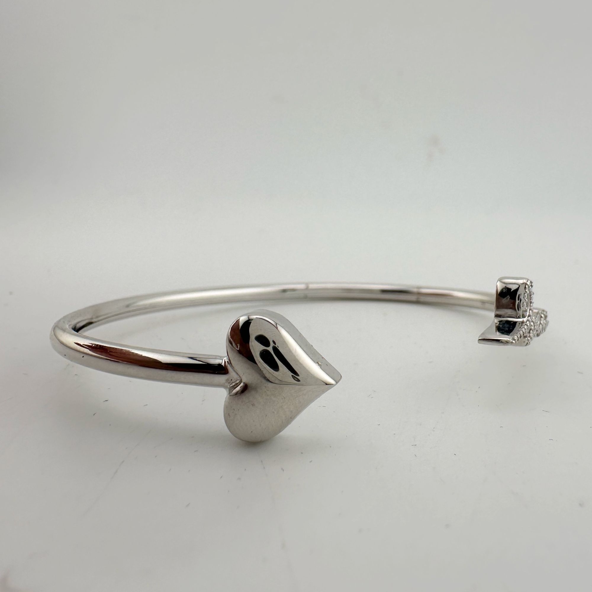 Other Sterling Silver "LOVE" Cuff Bracelet Size ONE SIZE - 3 Thumbnail