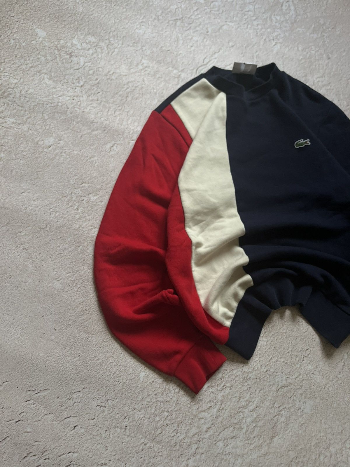 Lacoste Vintage Lacoste Crewneck Sweatshirt (Navy Blue) Size US S / EU 44-46 / 1 - 4 Thumbnail