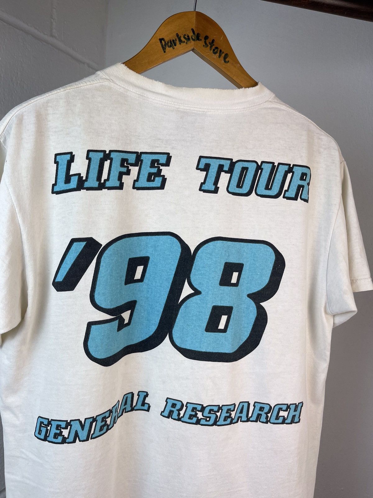 General Research Archive S/S98 General Reseach ‘Life Tour’ Tee A1 Size US M / EU 48-50 / 2 - 12 Thumbnail