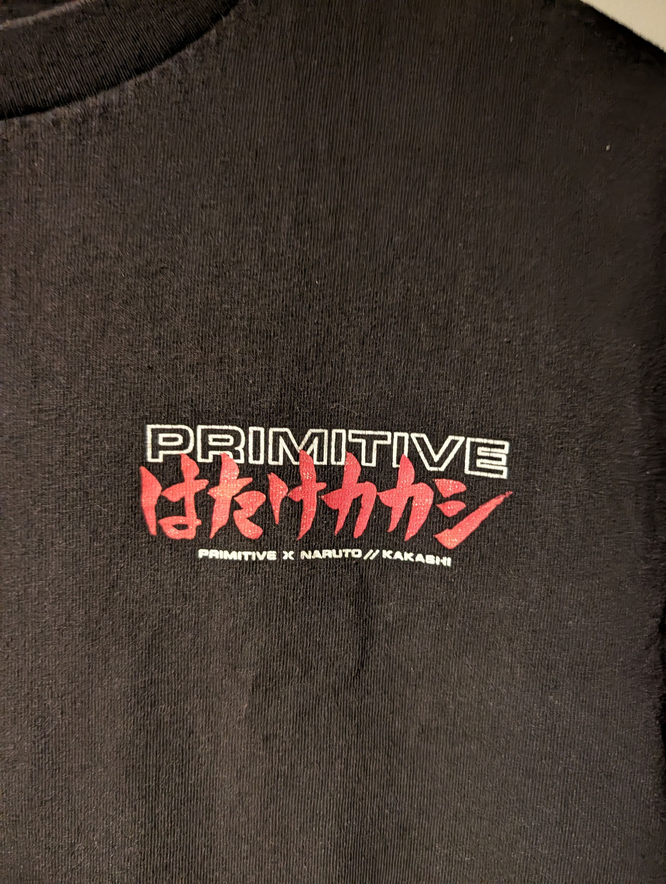 Primitive Primitive x Naruto Shippuden T-Shirt Kakashi Hatake Anime Size US M / EU 48-50 / 2 - 4 Thumbnail