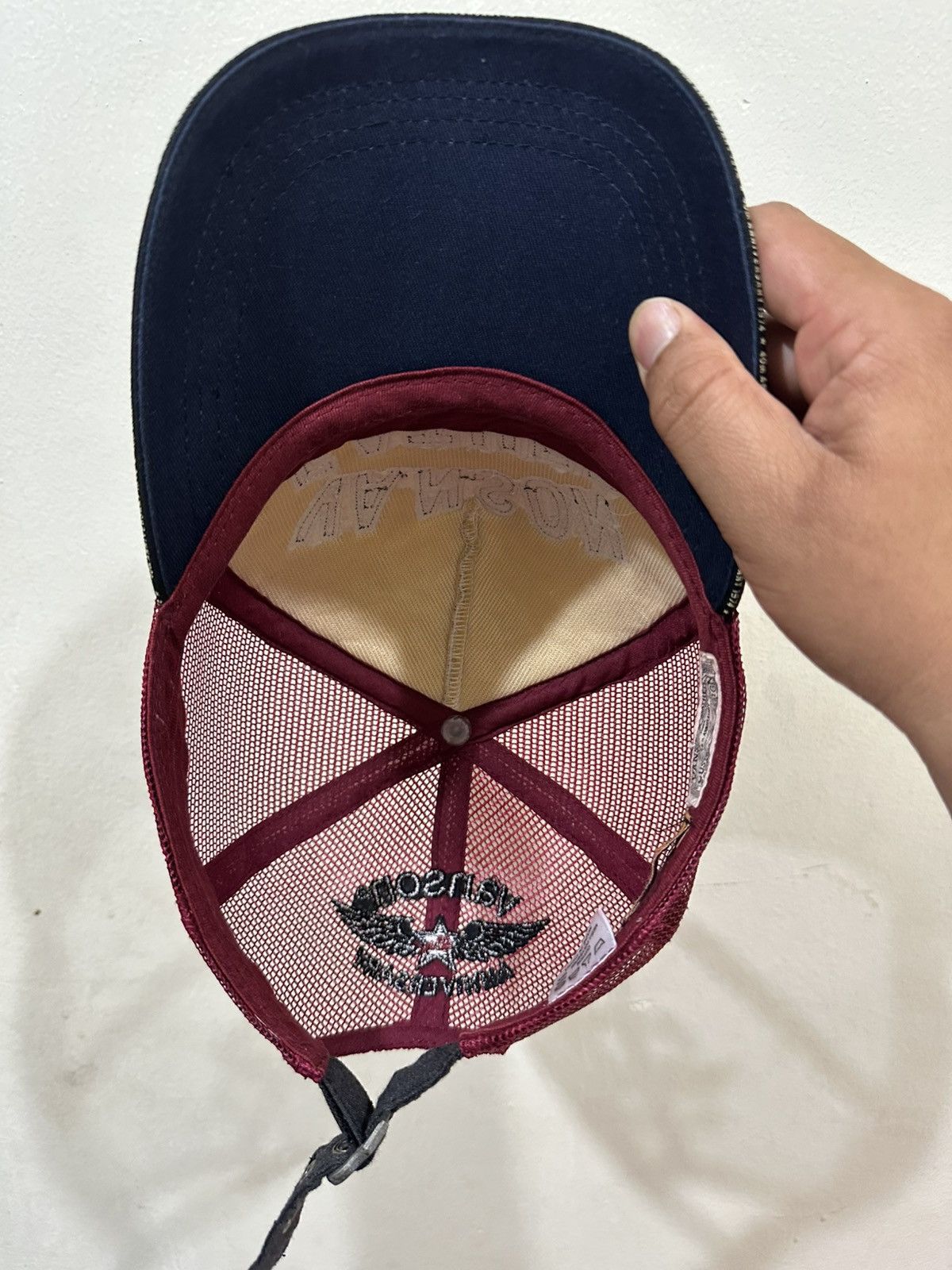 Vanson Leathers 40th Anniversary Vanson Leather Motorcycles Trucker Hat Size ONE SIZE - 6 Thumbnail