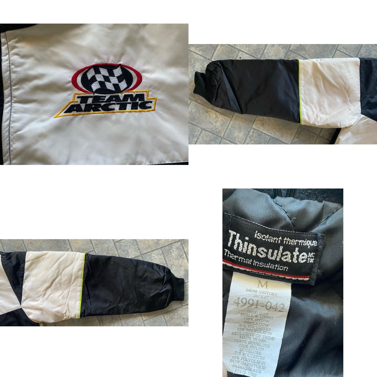 Vintage VINTAGE Arctic Cat Team Racing Mens Victory Jacket Thinsulate Size Medium Size US M / EU 48-50 / 2 - 8 Thumbnail
