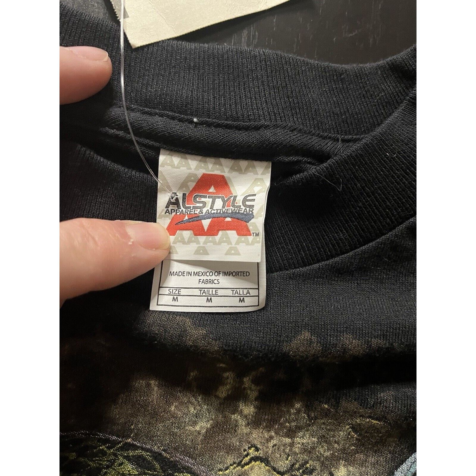 Alstyle L.A. Ink Venom Snake Graphic T-Shirt Medium Black Size US M / EU 48-50 / 2 - 7 Thumbnail