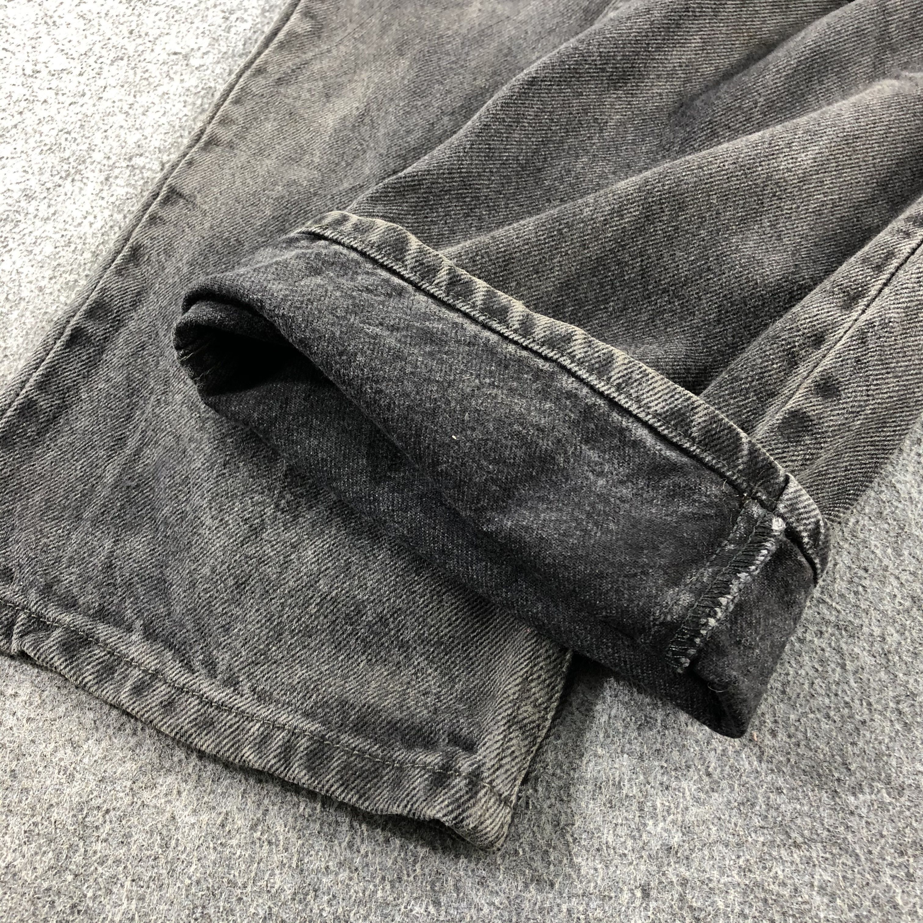 Levi's Vintage Faded Black Levis 550 Jeans-J2444 Size US 30 / EU 46 - 7 Thumbnail