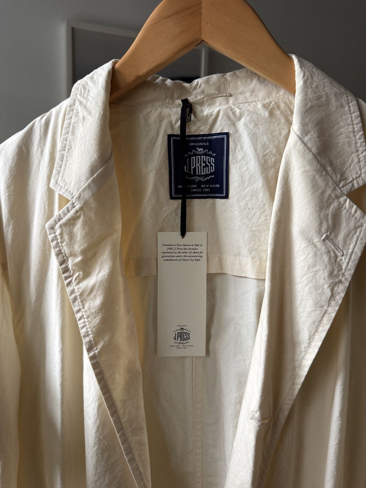 J. Press J. Press lightweight Poplin Casual Blazer Size 40R - 2 Thumbnail