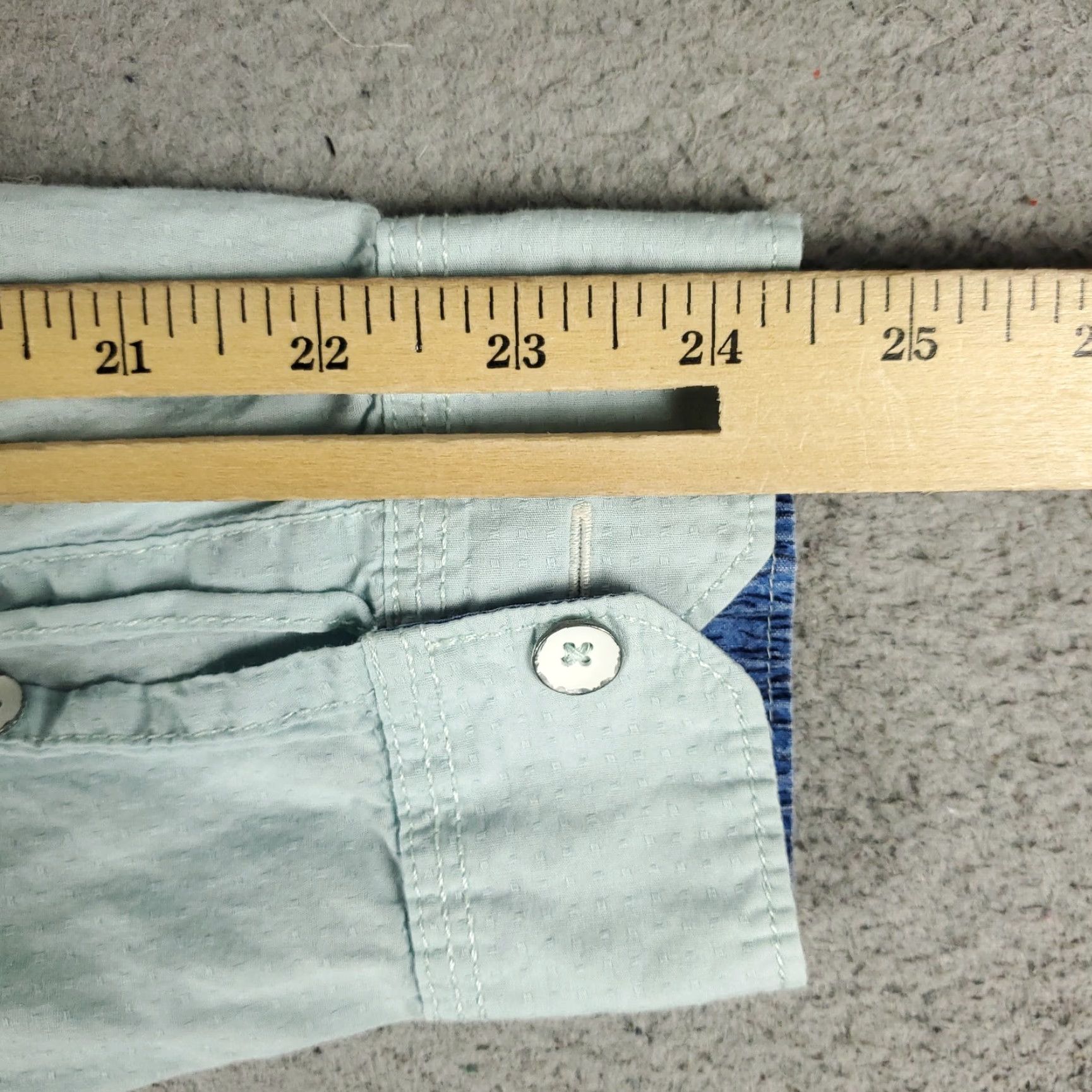 Tommy Bahama Tommy Bahama Shirt Mens Medium Light Blue Cotton Button-Up Long Sleeve Shirt Size US M / EU 48-50 / 2 - 7 Thumbnail