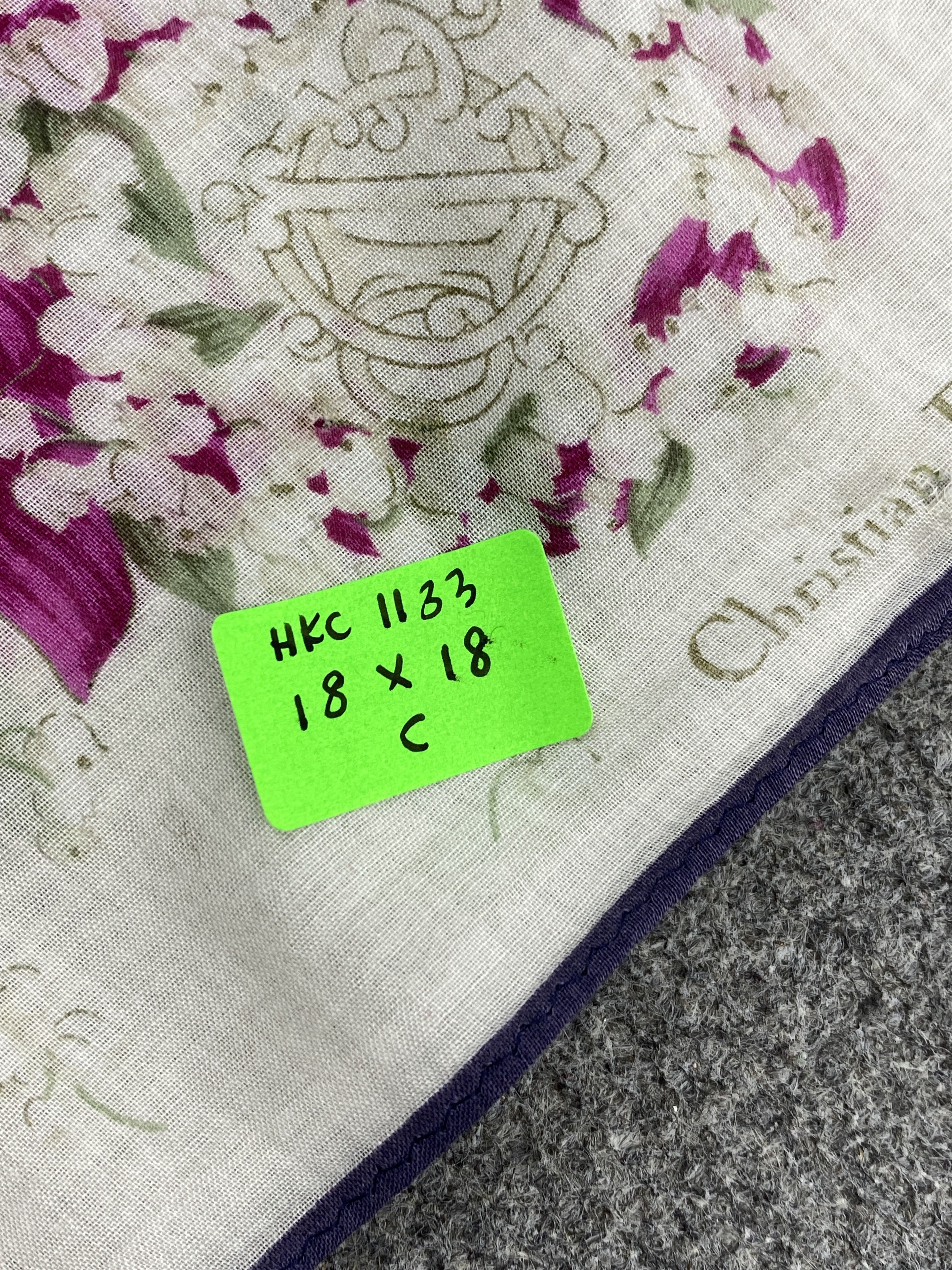 Dior Vintage Dior Handkerchief / Neckerchief HKC1133 Size ONE SIZE - 10 Thumbnail