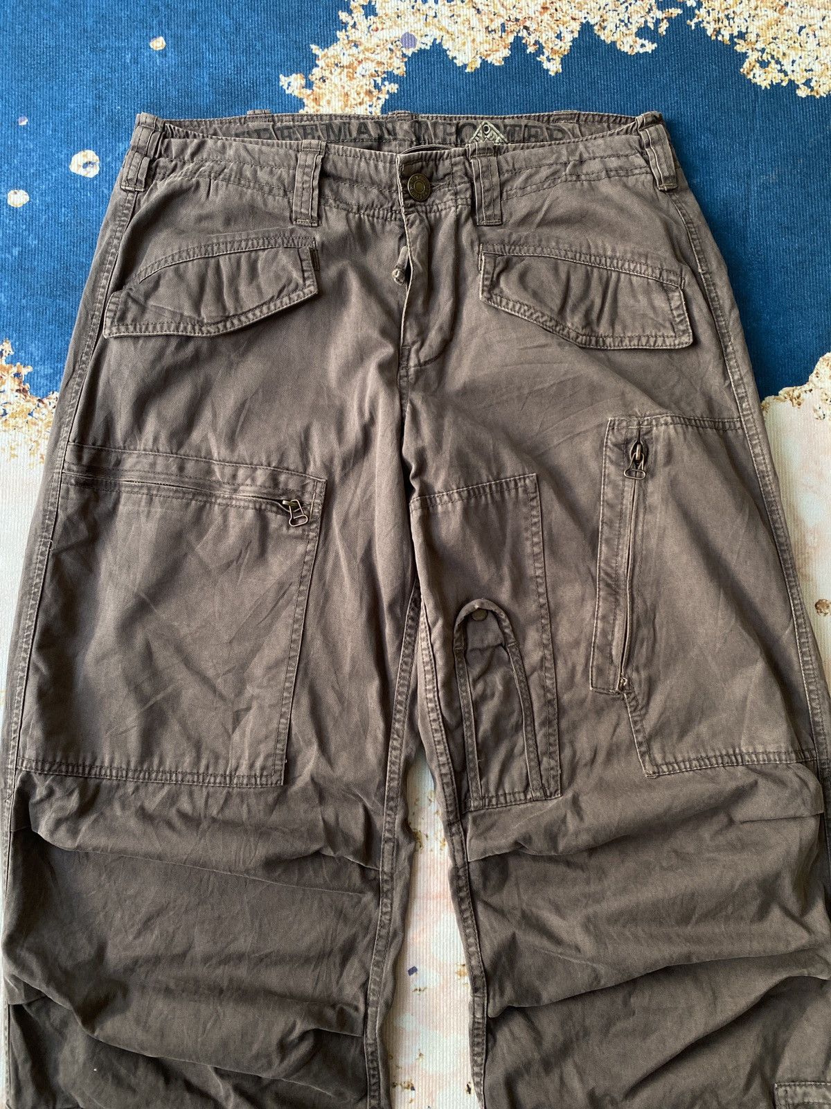 Freeman T. Porter × Japanese Brand 2000s - Freeman T.Porter Multipocket Cargo Pant Size US 32 / EU 48 - 7 Thumbnail