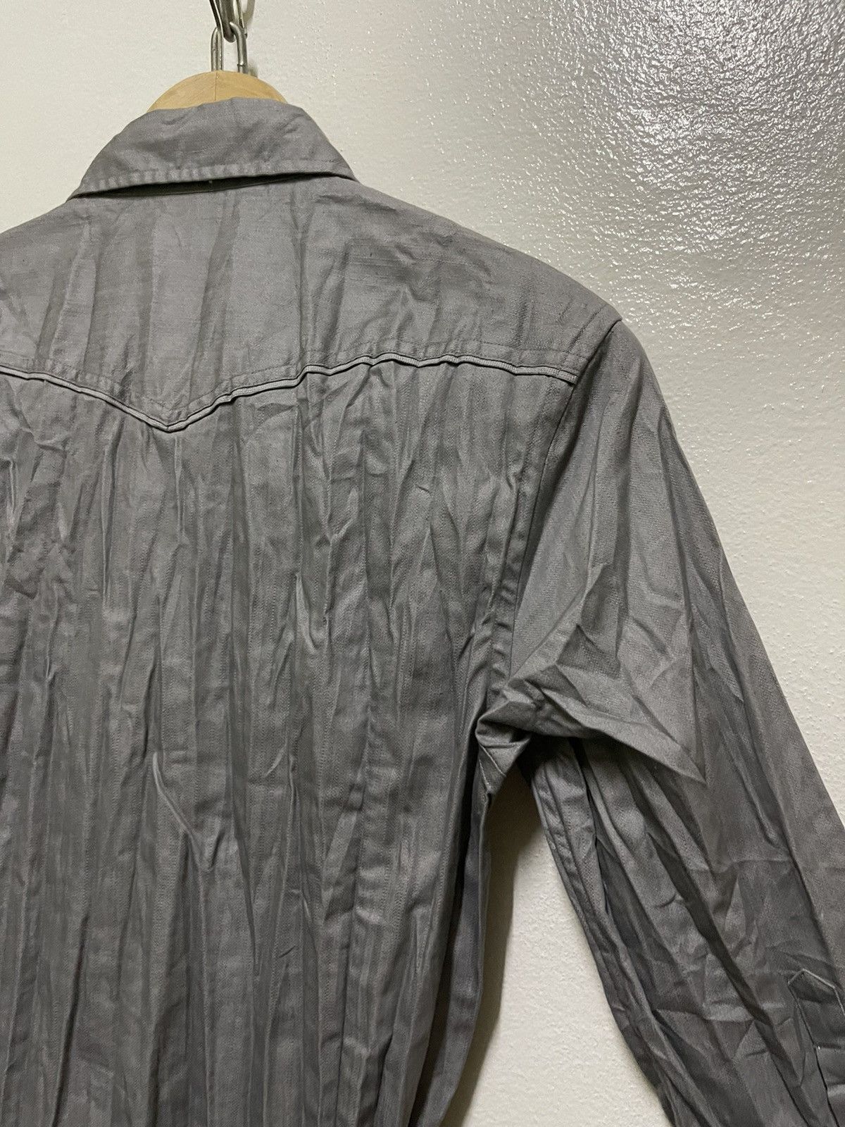 Japanese Brand × Katharine Hamnett London Katharine Hamnett London Pleated Western Snap Button Size M / US 6-8 / IT 42-44 - 10 Thumbnail