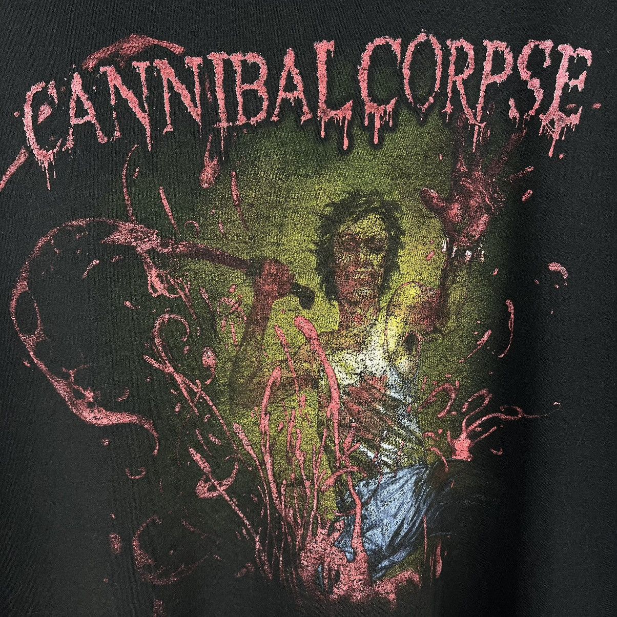 Band Tees Vintage Cannibal Corpse rare rock band T Shirt 00’s Size US L / EU 52-54 / 3 - 3 Thumbnail