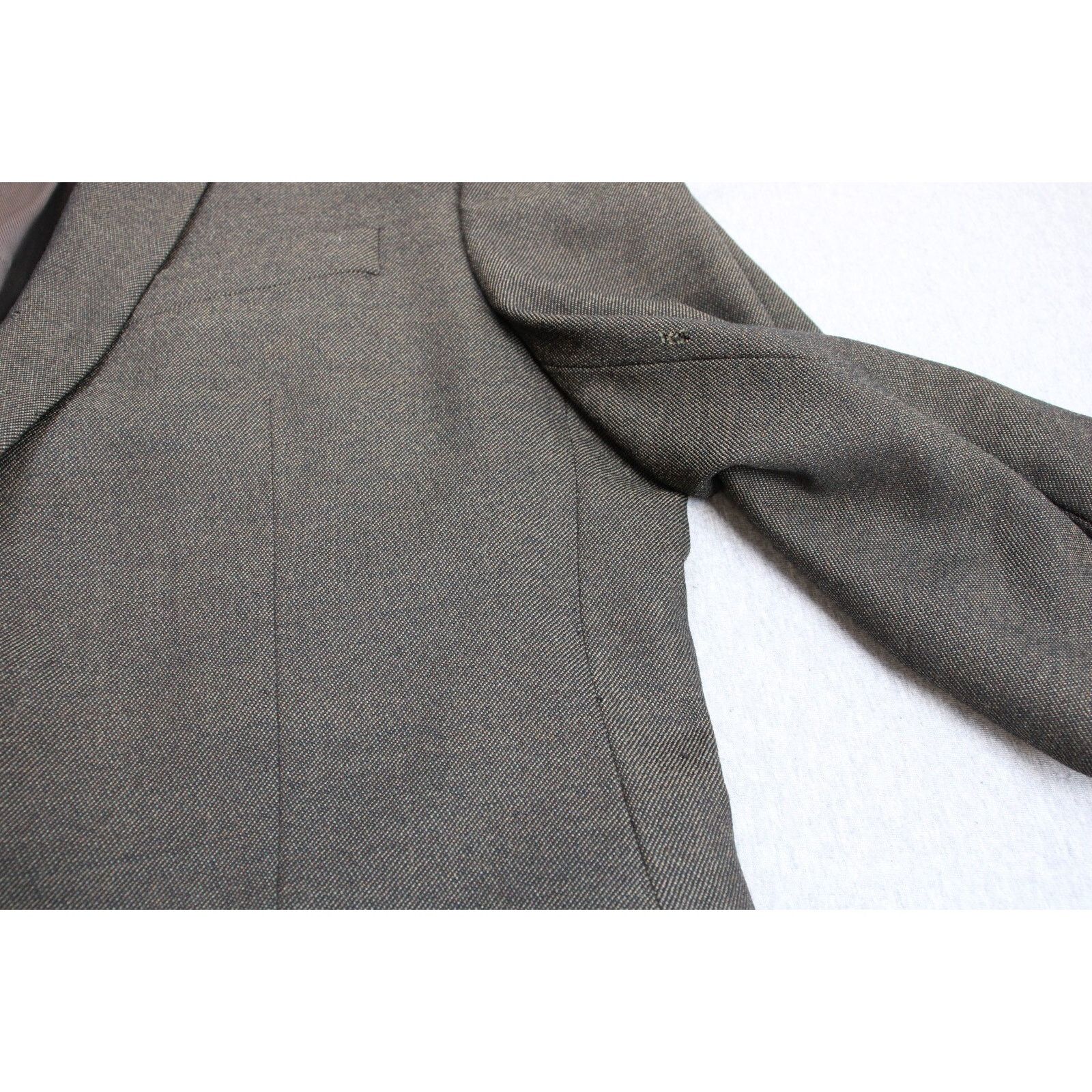 Calvin Klein Calvin Klein Blazer Mens 42R Wool Lined 2 Button Size 42R - 12 Thumbnail
