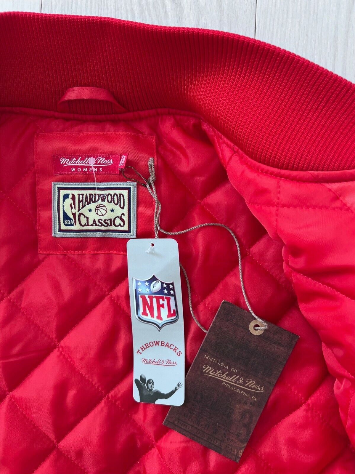 Mitchell & Ness MItchell & Ness NFL Kansas City Chiefs Bomber Jacket Size S / US 4 / IT 40 - 3 Thumbnail