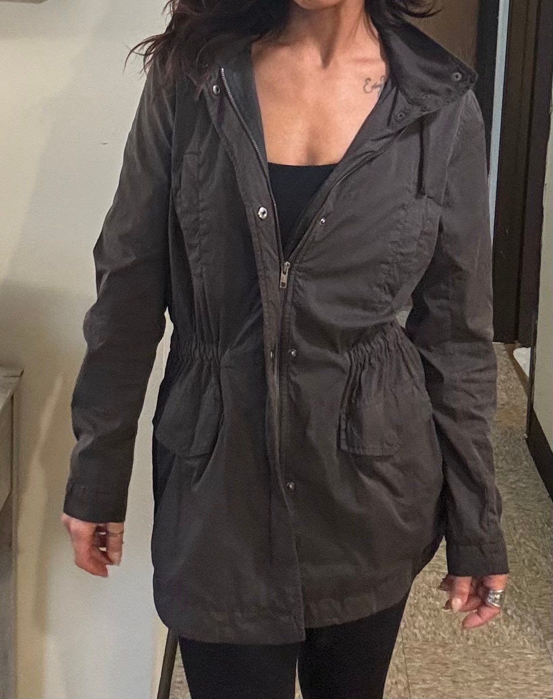 James Perse James Perse Women's Utility Hooded Jacket Size XS / US 0-2 / IT 36-38 - 4 Thumbnail