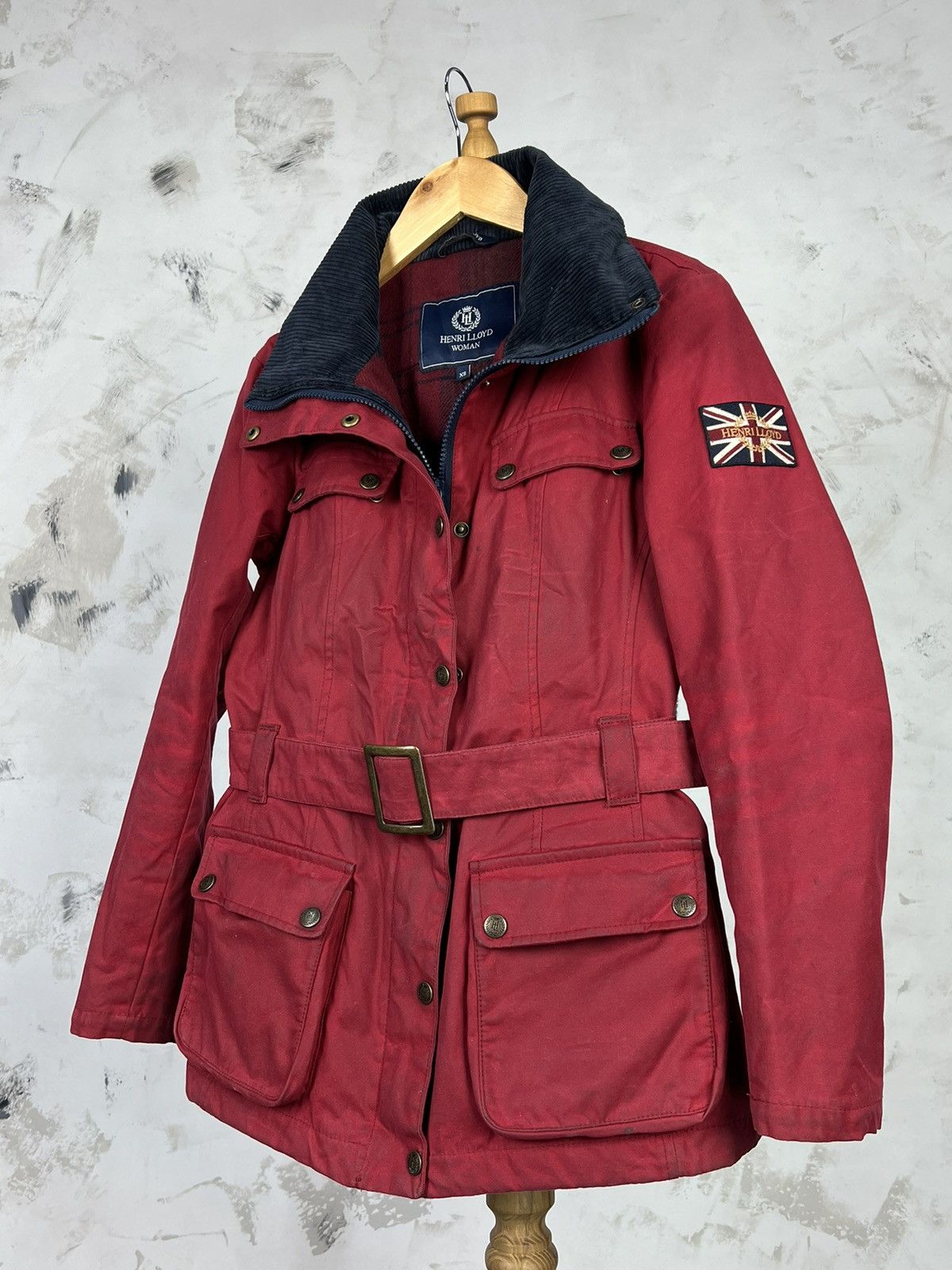 Vintage Vintage Henri Lloyd Waxed Jacket Size XS - S Size XS / US 0-2 / IT 36-38 - 1 Thumbnail