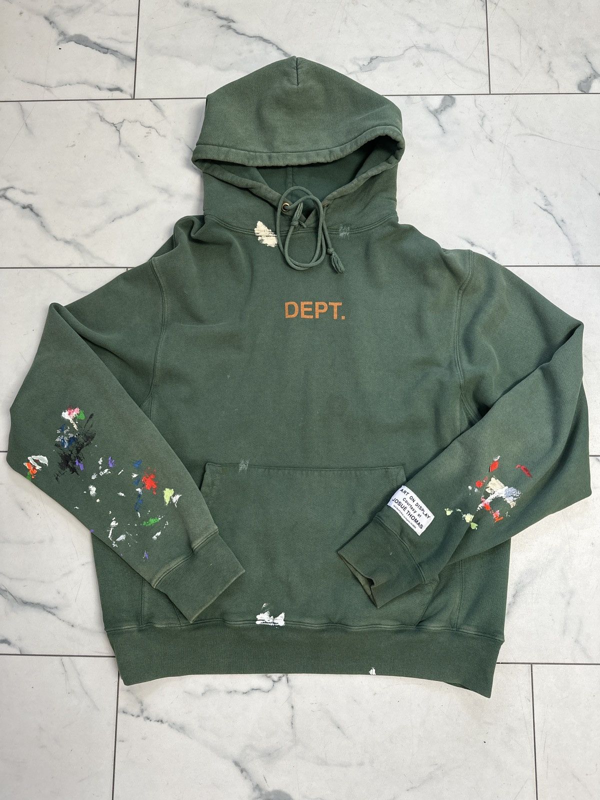 Gallery Dept. Gallery Dept Painted Hoodie Size US XL / EU 56 / 4 - 1 Thumbnail