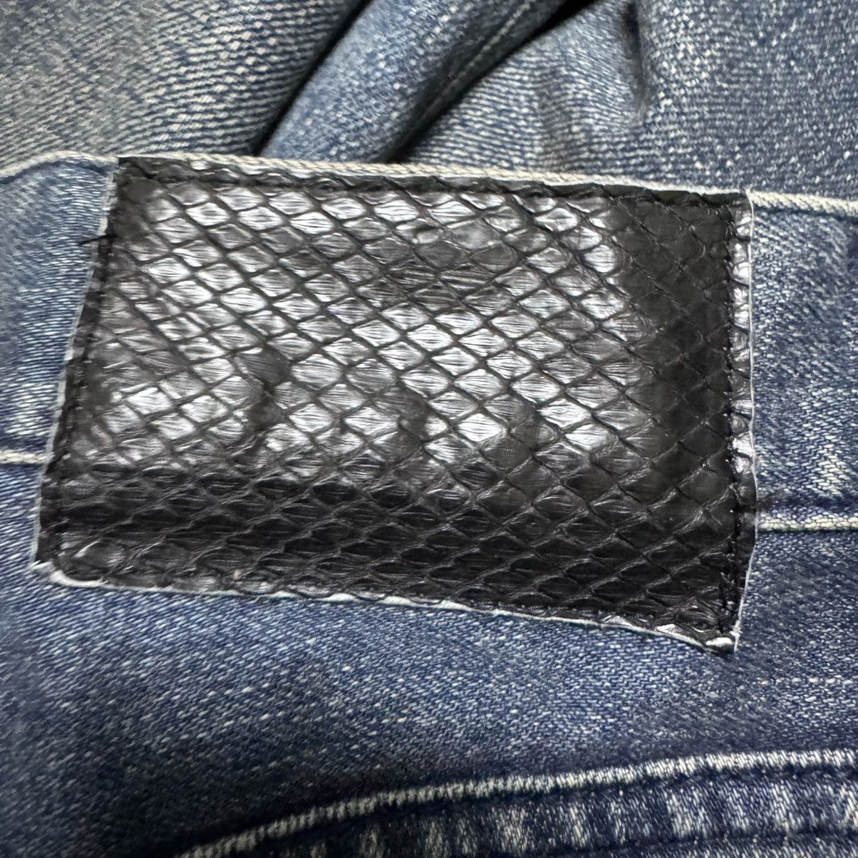 5351 POUR LES HOMMES 5351 Pour Les Hommes Denim Flare Jeans Hedi Slimane Size US 32 / EU 48 - 13 Thumbnail