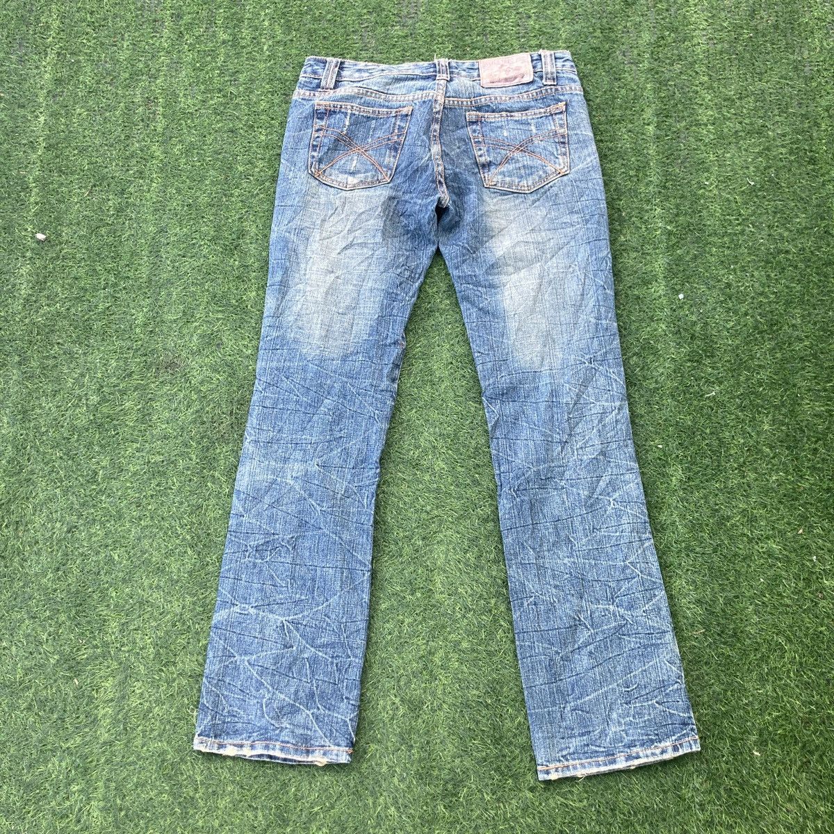 Beauty Beast AFRICA TARO RIPPED JEANS Size 32" / US 10 / IT 46 - 2 Thumbnail
