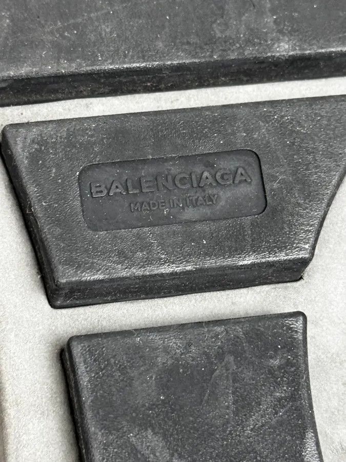 Balenciaga 2000s Balenciaga Grey Pure Leather Boots Size US 9 / EU 42 - 7 Thumbnail