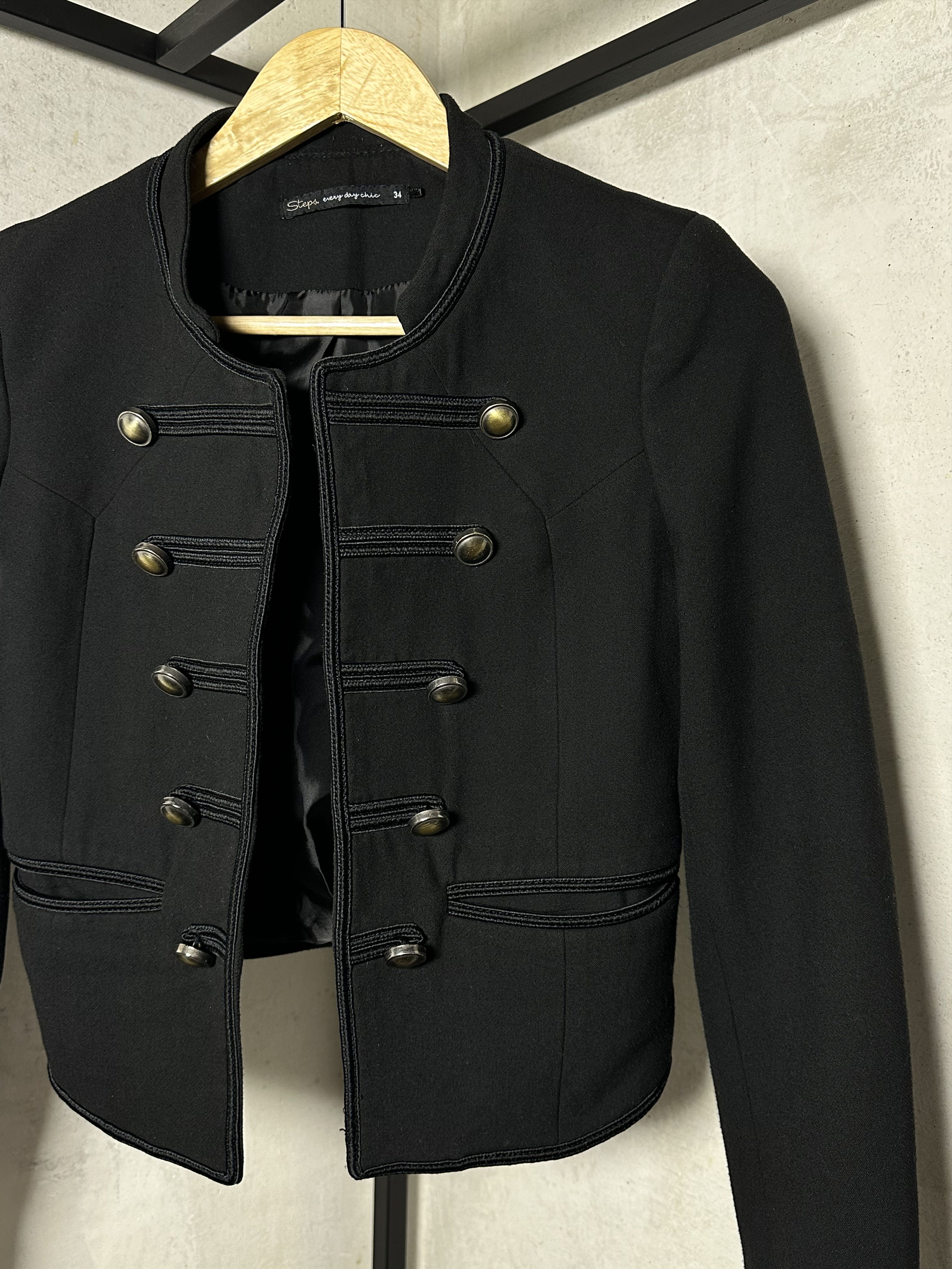 Everyday Hero Every Day Chic Napoleon Jacket Size XS / US 0-2 / IT 36-38 - 3 Thumbnail