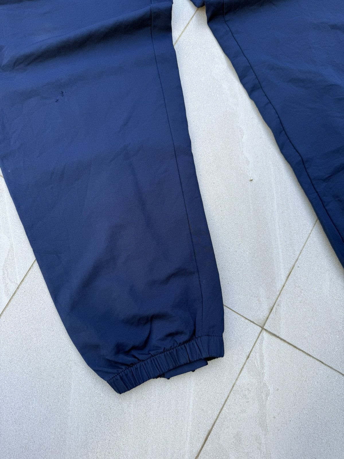 Nike × Vintage 90’s NIKE RARE SWOOSH Y2K RETRO BACK ZIP TRACK NYLON PANTS Size US 32 / EU 48 - 4 Thumbnail