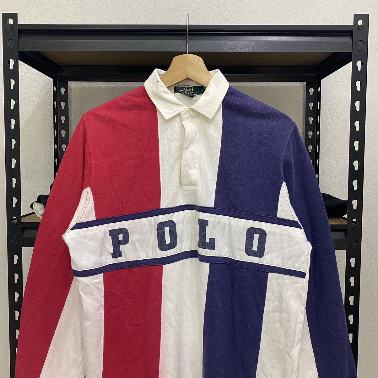 Polo Ralph Lauren × Vintage Vintage Polo Ralph Lauren Shirt Long Sleeve❗️ Size US L / EU 52-54 / 3 - 2 Thumbnail